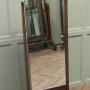 Art Deco Bevelled Top Cheval Mirror