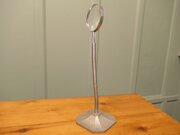 Art Deco Chrome Desk Top Magnifying Glass