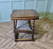 Art Deco Oak Monks Bench Coffee Table