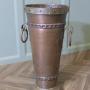 Arts and Crafts Copper Stick Stand, Umbrella Stand