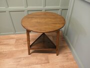Beautiful Georgian English Oak Cricket Table