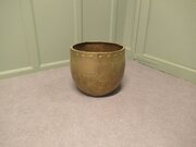  Brass Arts And Crafts Riveted Jardiniere  