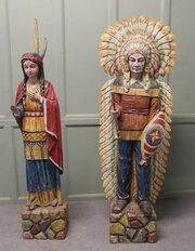 Cigar Store American Indians, Shop Trade Signs