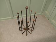 Circular Boot Rack In Cast Iron, 10 Boots