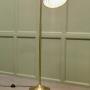 Edwardian Floor Standing Swivel,Angle Reading Lamp