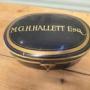 English Barristers Bench Wig in Original Tole Box
