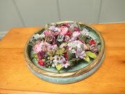  French Brass And Copper Rose Bowl