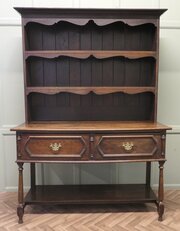 Gothic Country Solid Oak Welsh Dresser  