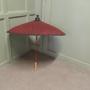 Hand Made Art Deco Painted Bamboo Parasol