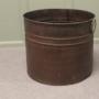 Industrial Style Metal Log Bin or Planter