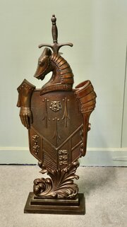 Iron Knight And Horse Armoured Companion Set, Fire
