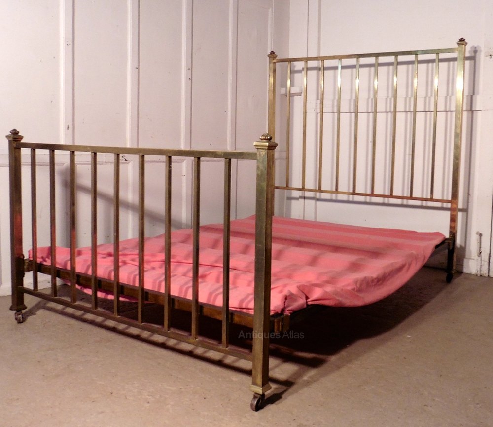 Lovely French Brass Double Bed Antiques Atlas