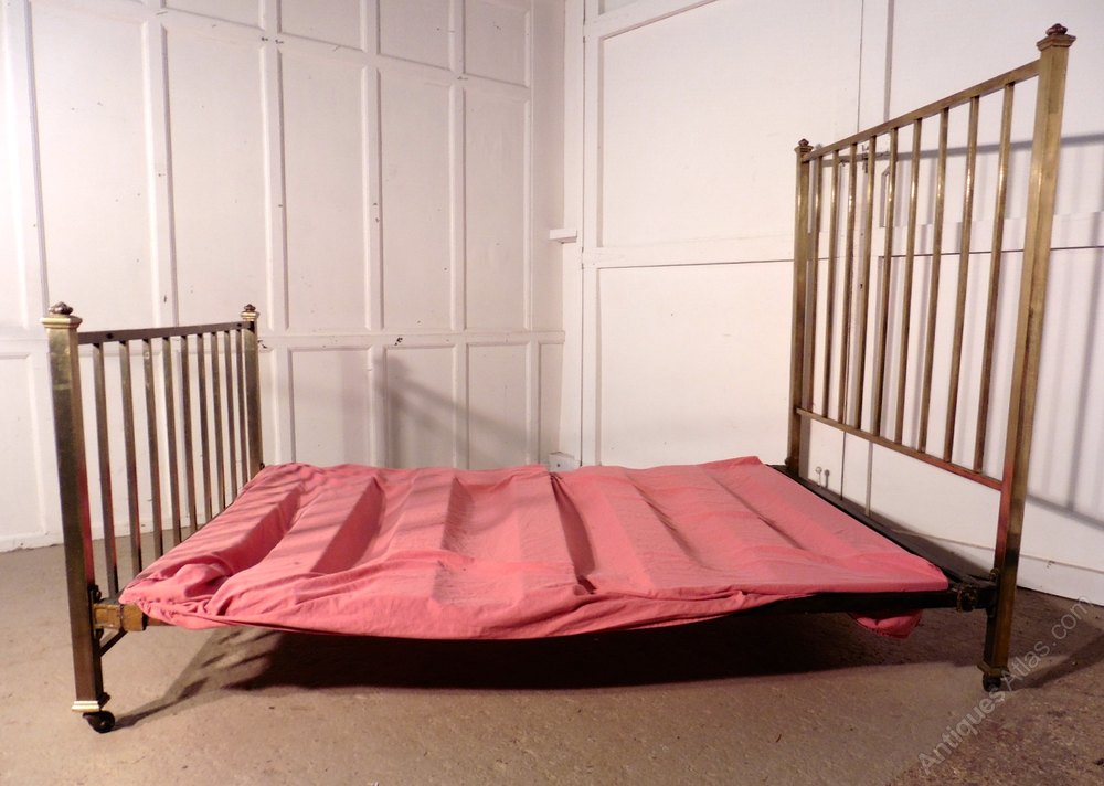 Lovely French Brass Double Bed Antiques Atlas