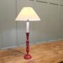 Lovely Turned and Painted Barley Twist Table Lamp