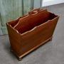 Mahogany Canterbury Magazine Stand  by Redman  Hales Ltd