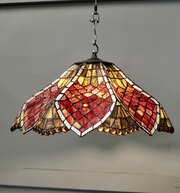 Mid Century Tiffany Style Arts & Crafts Lampshade