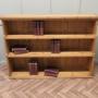 Open Front Pine Book Case  Shelves