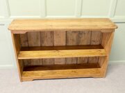 Open Front Pine Shelves, Pine Book Case