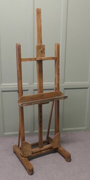 Paint Spattered Adjustable Easel