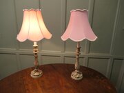 Pair Of Decorative Mid Century Table Lamps 