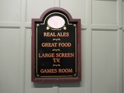Pub Restaurant Traditional Greeting Sign, Welcome 