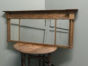 Regency Triple Plate Gilt Mirror Or Over Mantle Mirror