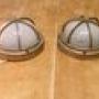 Set of 4 Vintage Style Nautical Brass Wall Lights 