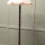 Turned Oak Floor Lamp  Standard Lamp