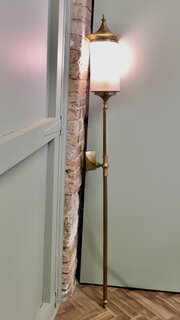 Very Tall Arts And Crafts Carriage Style Wall Ligh