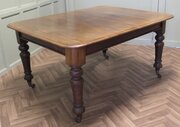 Victorian Extending Dining Table With 2 Leaves