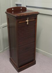 Victorian Pedestal Filing Cabinet, Reception Desk 
