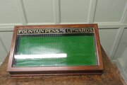 Victorian Stationer’s Retail Pen Display Cabinet, 