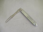 18thC SilverMoP   Fruit Fork  Dates after 1786