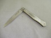 Silver MofPearl Fruit Knife HallmarkSheffield1863