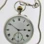 Silver R.J. Barfoot & Co English Pocket Watch 