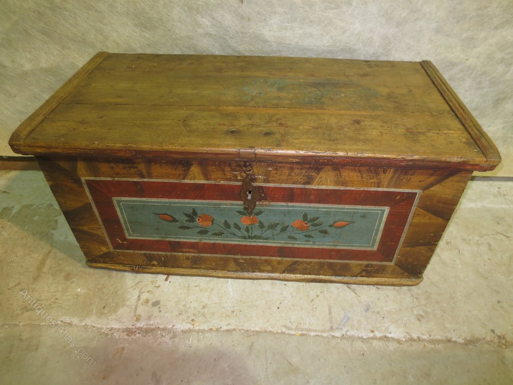 Eastern European Pine Blanket Box Antiques Atlas