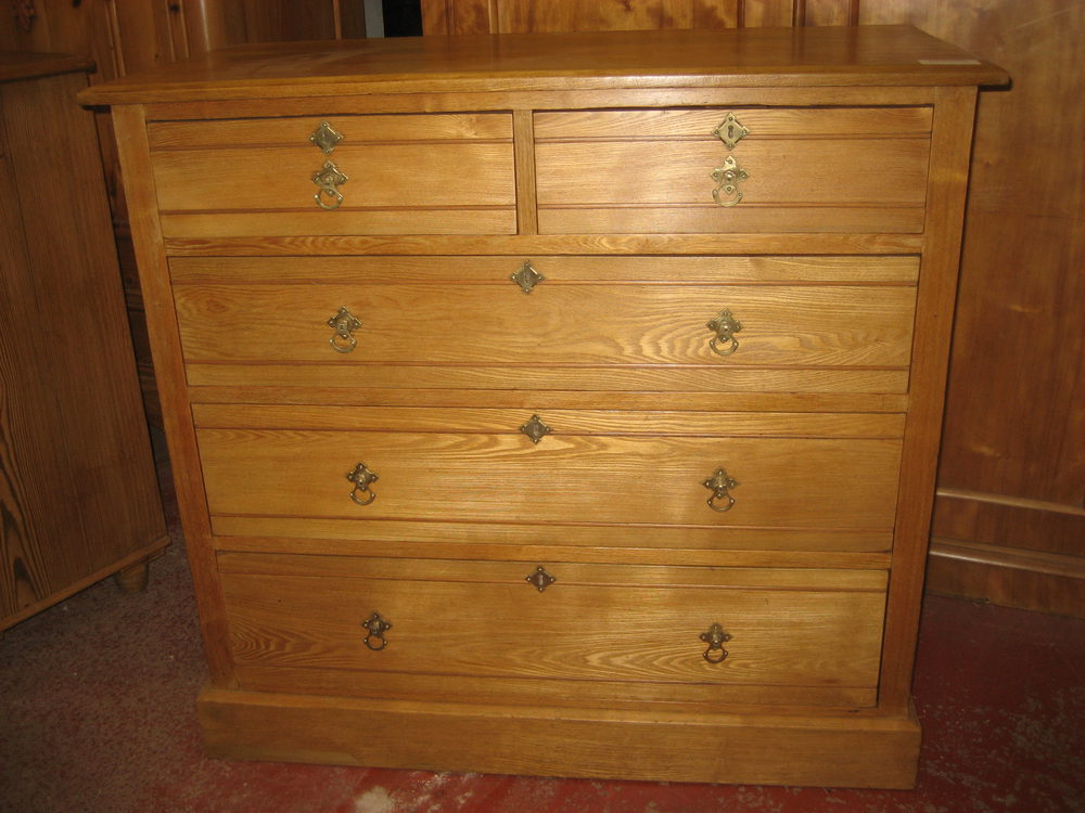 Edwardian Ash Chest Of Drawers Antiques Atlas