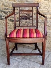 Mahogany Carver Circa 1790