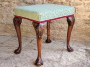 Walnut Stool - 19th Century