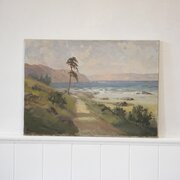 Coastal Oil Painting 