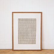 Untitled II - Contemporary Oil And Pen On Board
