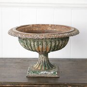 Victorian Cast Iron Tazza Urn