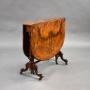 Victorian Burr Walnut Sutherland Table