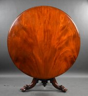 Victorian Mahogany Circular Breakfast Table