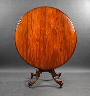 Victorian Mahogany Circular Breakfast Table