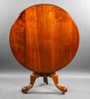 Victorian Mahogany Circular Breakfast Table