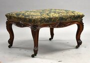 Victorian Upholstered Stool