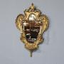 Excellent Gilt Girondelle Wall Mirror