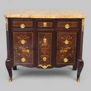 Excellent Quality French Marquetry Commode Chest O