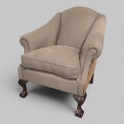 Excellent Quality Mahogany Armchair